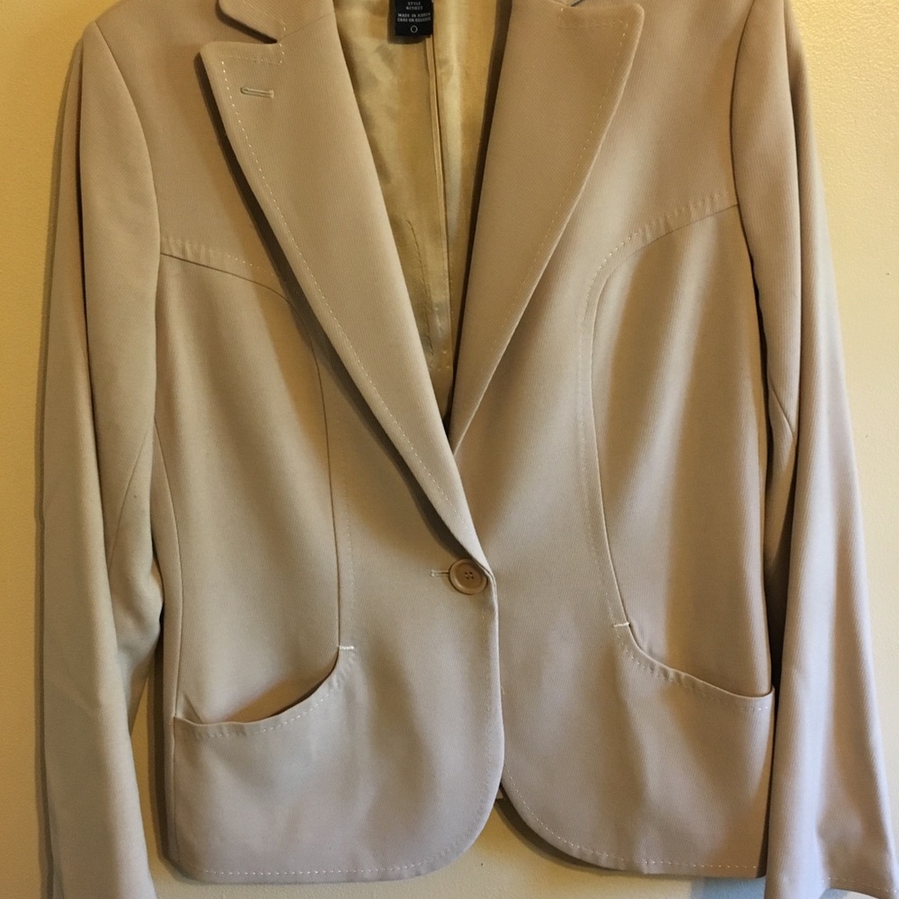 🏷️Limited Sale🏷️ Max Edition Cream Neutral Suit Jacket Blazer - Size 12